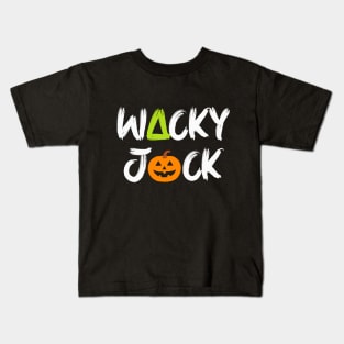 Wacky Jack Halloween Pumpkin Kids T-Shirt